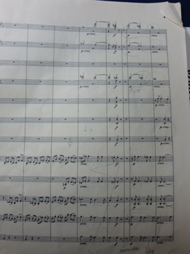 Coriolan 23小節目から。