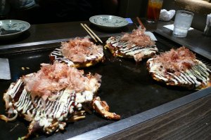 お好み焼きとモダン焼き達